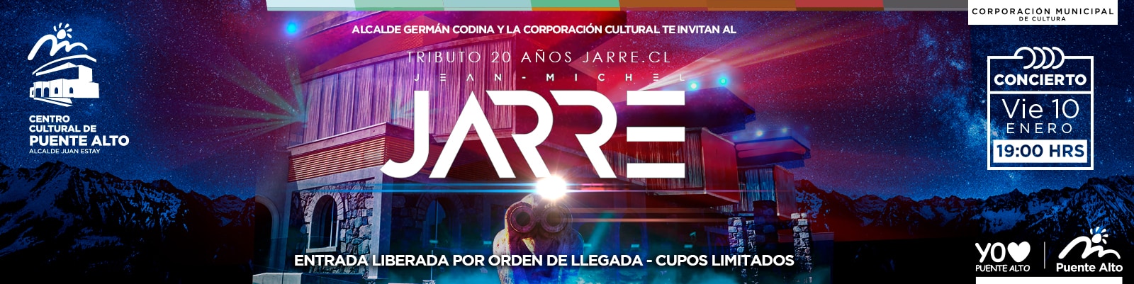 Todos invitados al tributo a  Jean-Michel Jarre.